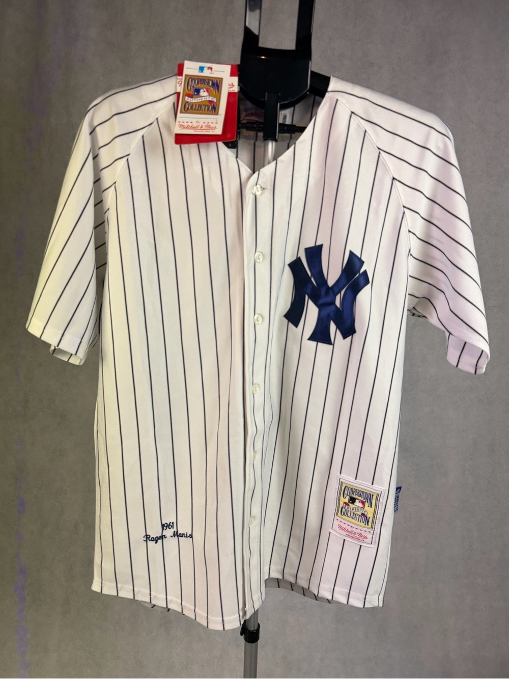 Mitchell & Ness Roger Maris 1961 Yankees Cooperstown Collection Jersey NWT